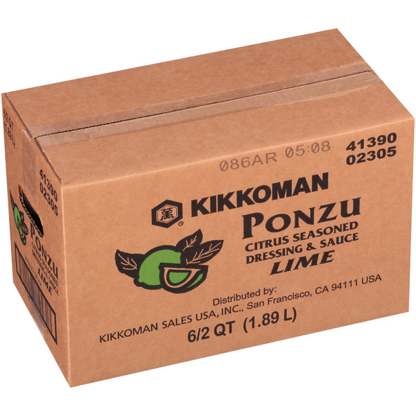 Kikkoman Ponzu Lime Marinade And Sauce Qt 2 Qt - 6 Per Case.