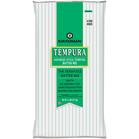 Kikkoman Japanese Style Tempura Battermix 5 Pound Each - 6 Per Case.