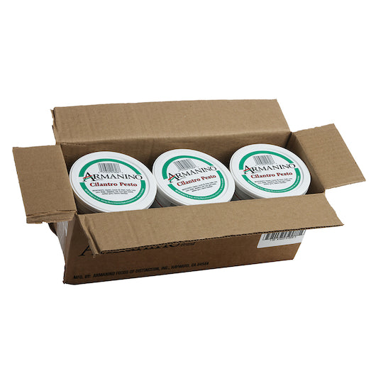 Armanino Sauce Cilantro Pesto, 30 Ounce Size - 3 Per Case.