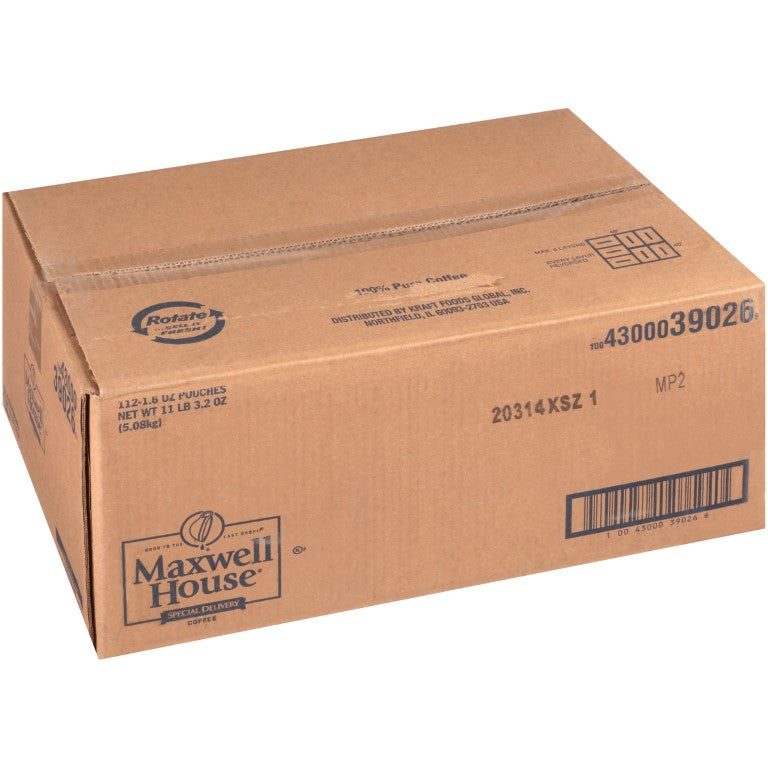 Maxwell House Special Delivery Coffee 1.6 Ounce Packets 112)