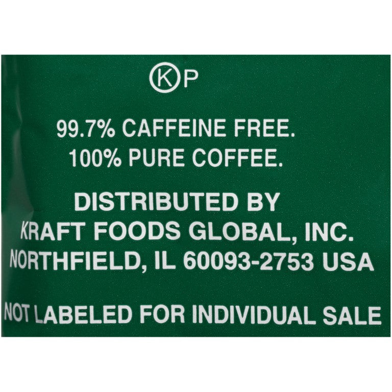 Maxwell House Decaffeinated Roast & Ground Coffee 1.5 Ounce Packets 42)