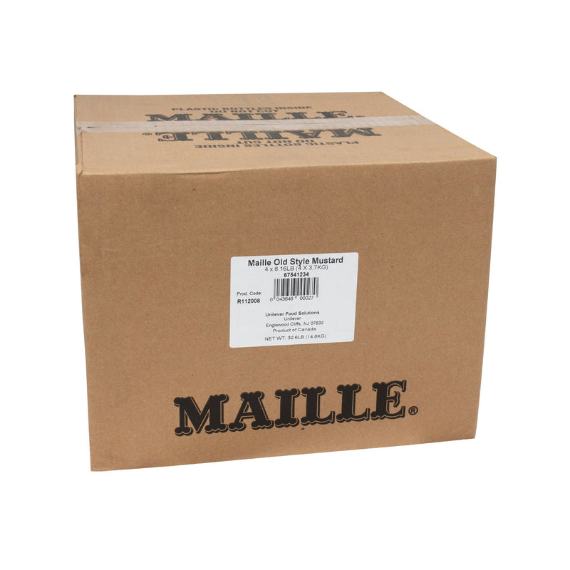 Maille Condiment Mustard Old Style Ga 1 Gallon - 4 Per Case.