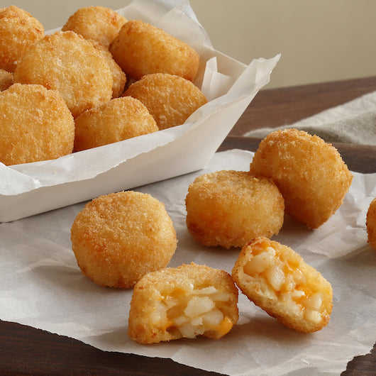 Stuffed Spudz® Diced Potatoes And Cheddar Cheese 3 Pound Each - 6 Per Case.