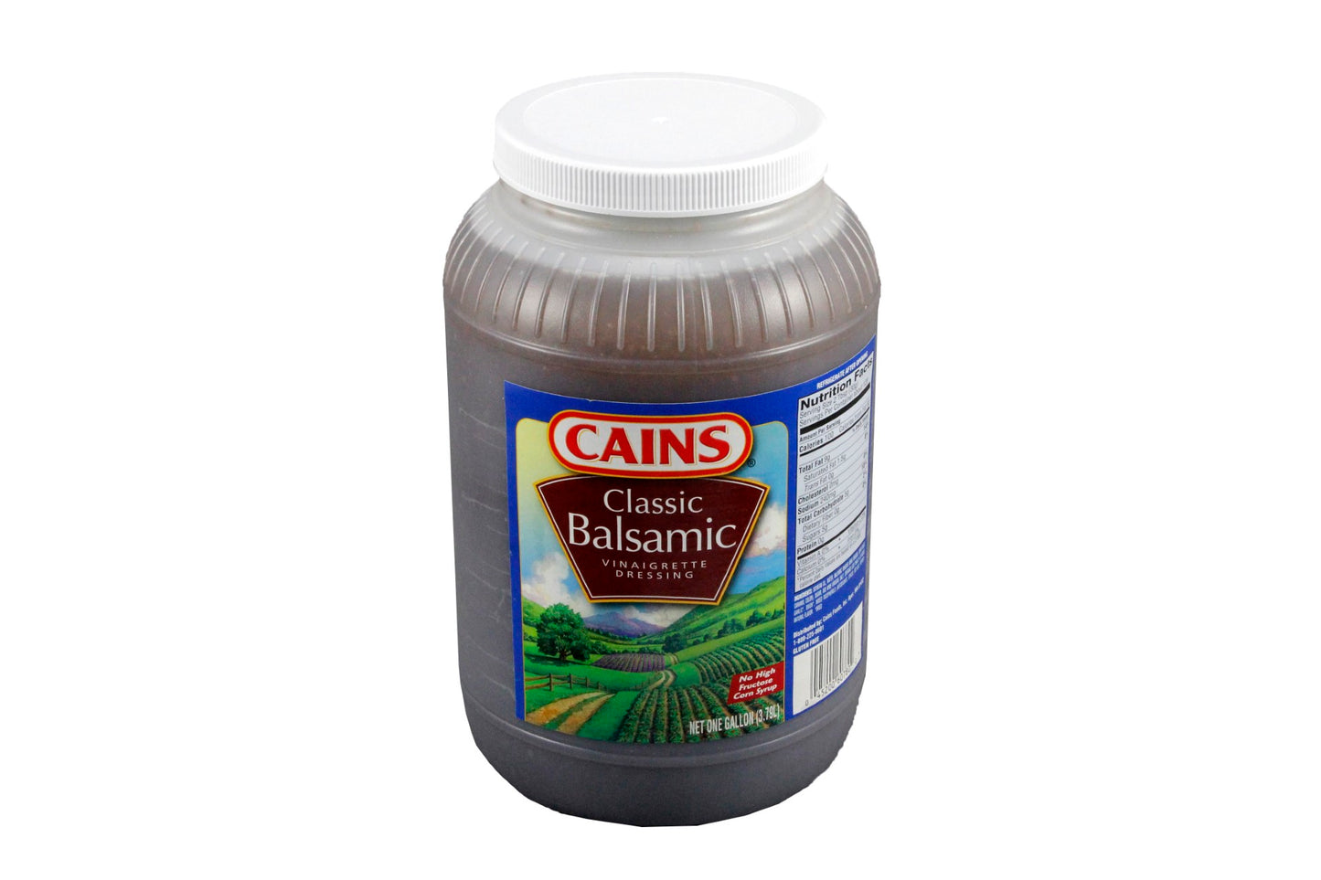 Cains Gal Balsamic Vinaigrette Dressing 1 Gallon - 4 Per Case.