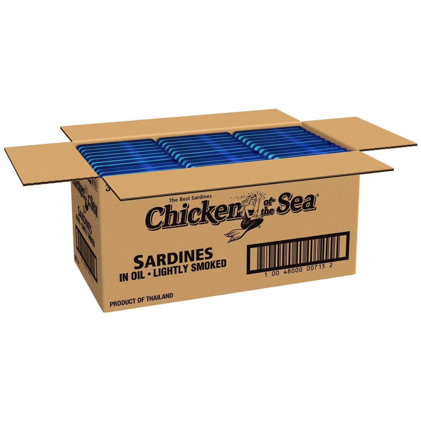 Chicken Of The Sea Sardines In Oil Pouch 3.53 Ounce Size - 36 Per Case.