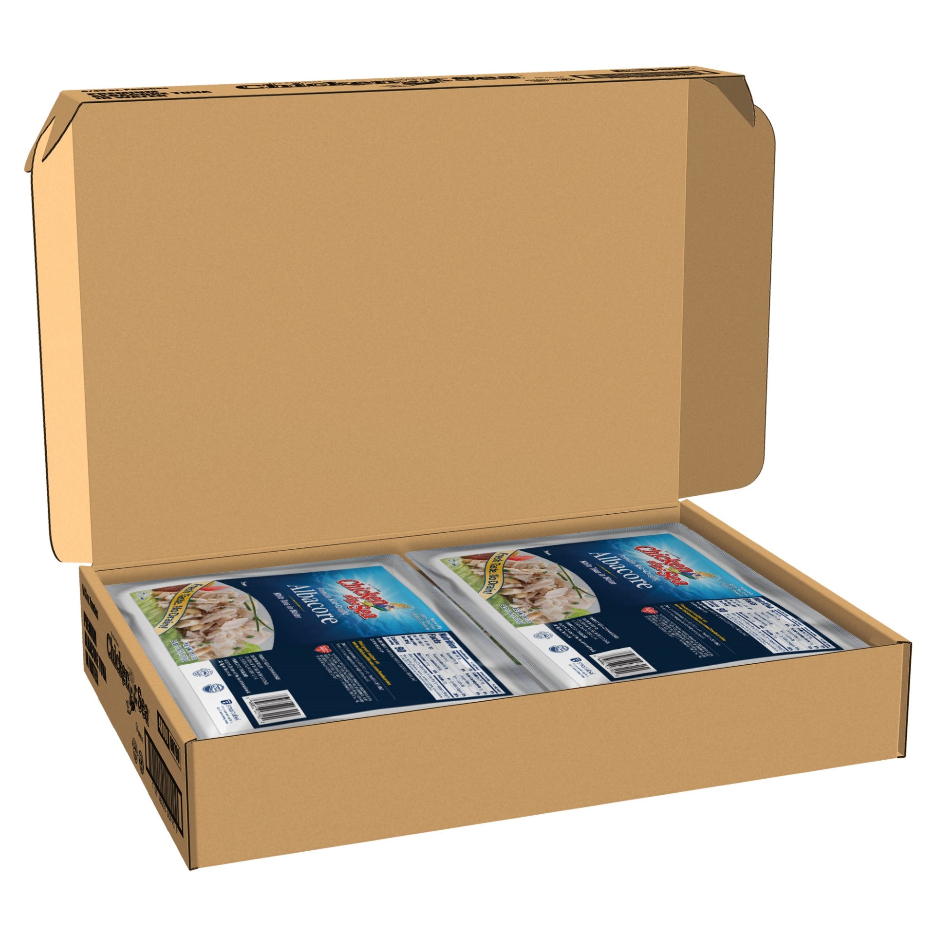 Chicken Of The Sea Premium Albacore Tuna Pouch 43 Ounce Size - 6 Per Case.