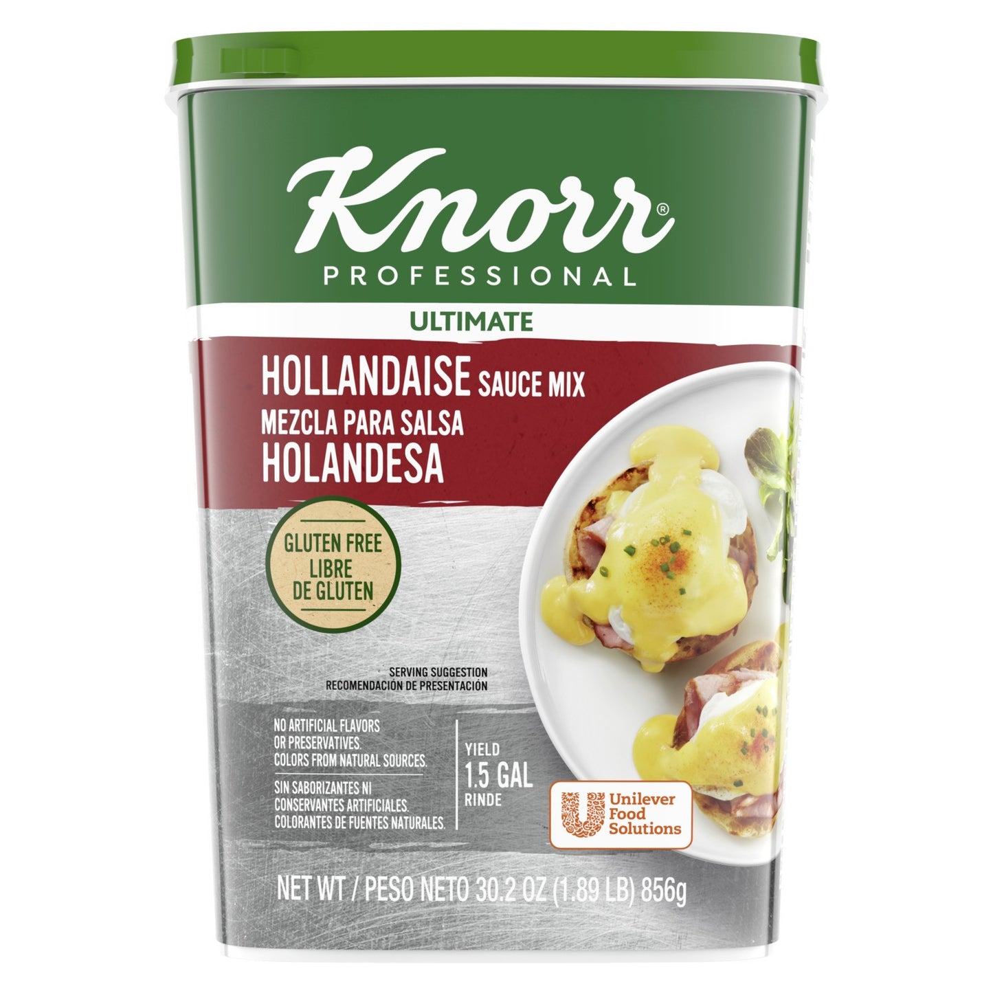 Knorr Sauces Gravies Hollandaise Sauce Mix Gluten Free 30.2 Ounce Size - 4 Per Case.