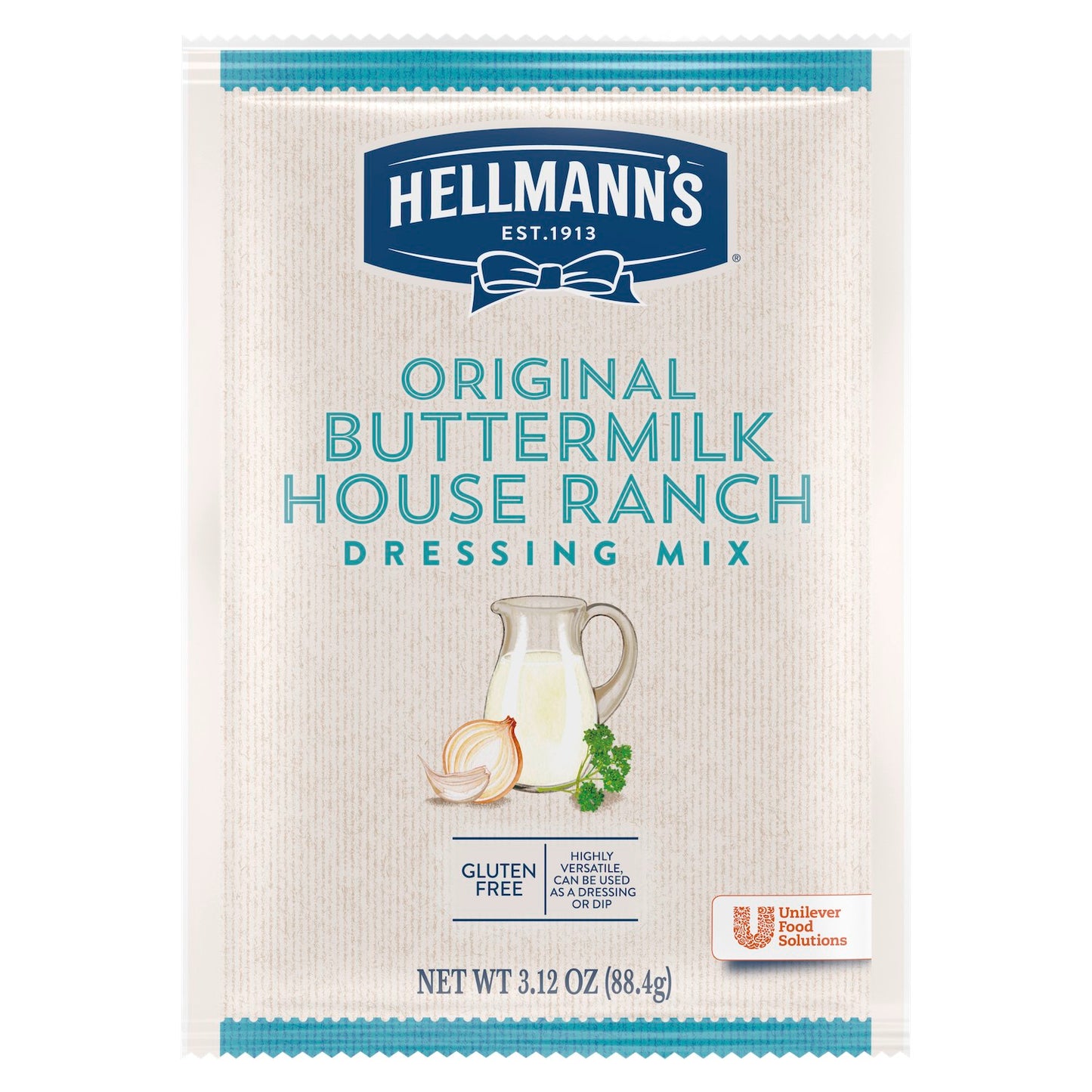 Hellmann's Spread Buttermilk Dry Mix 3.12 Ounce Size - 12 Per Case.