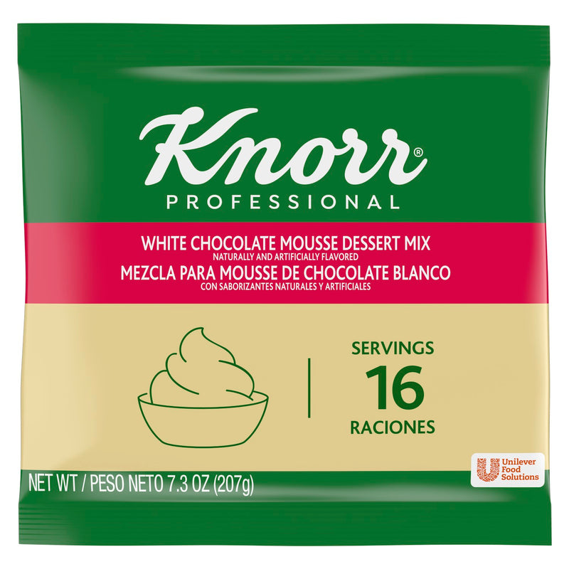 Knorr Desserts Mousse White Chocolate 7.31 Ounce Size - 10 Per Case.