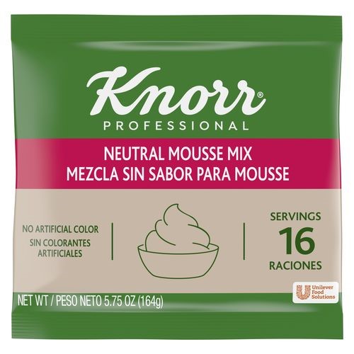 Knorr Soup Base Neutral Mousse 5.75 Ounce Size - 10 Per Case.