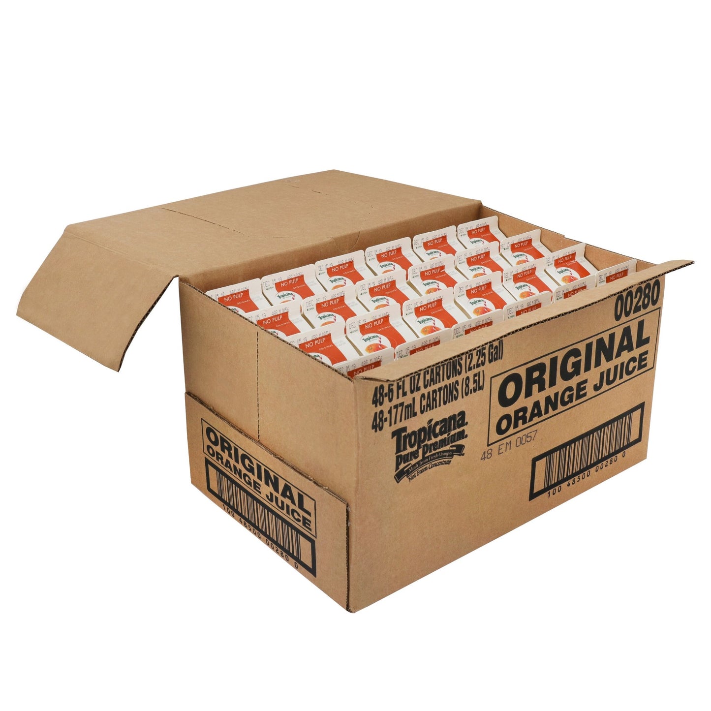 Tropicana Pure Premium Orange Z 6 Fluid Ounce - 48 Per Case.