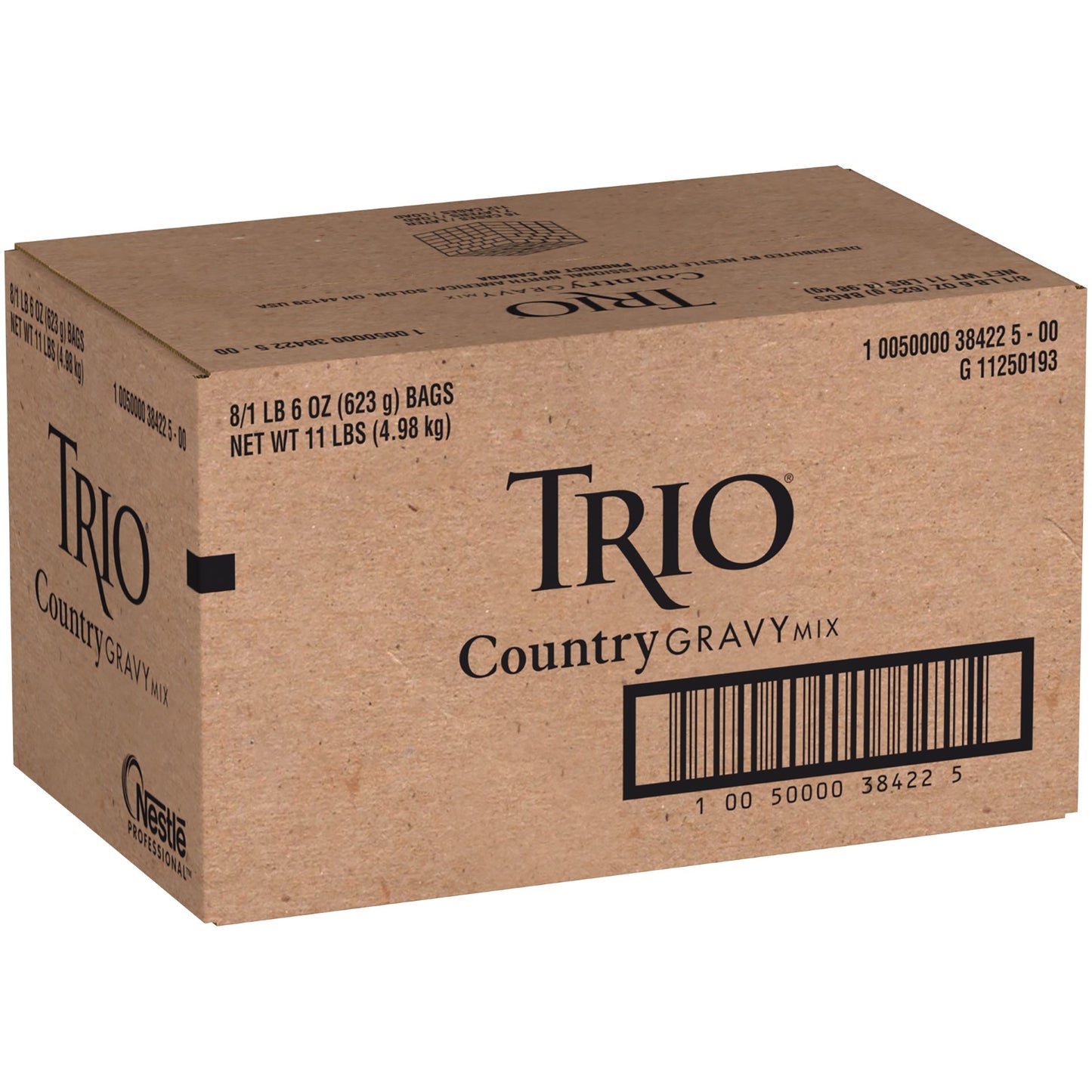 Trio Country Gravy Mix 21.975 Ounce Size - 8 Per Case.