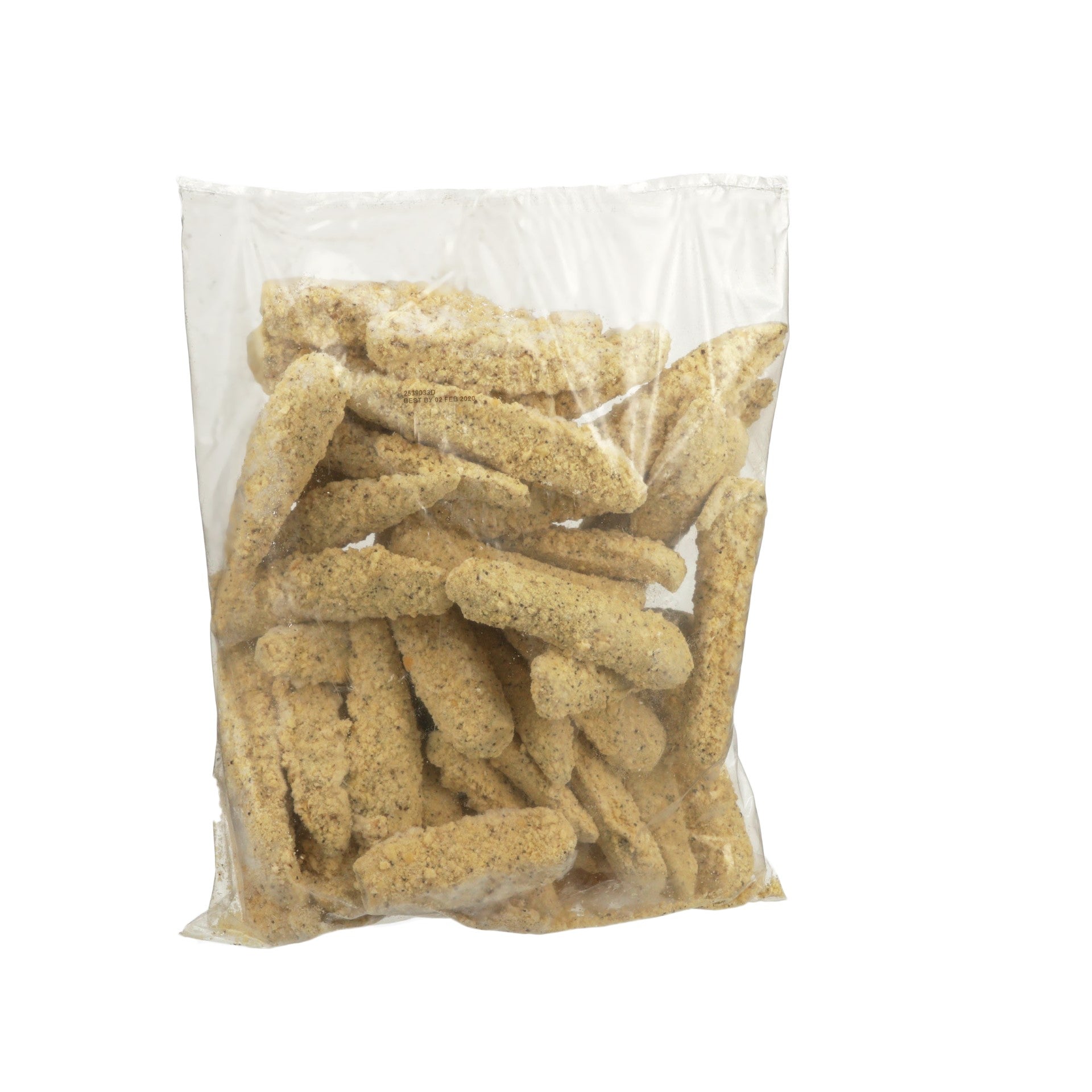 Fred's Garlic & Onion Breaded Pickle Spear 4 Pound Each - 4 Per Case.