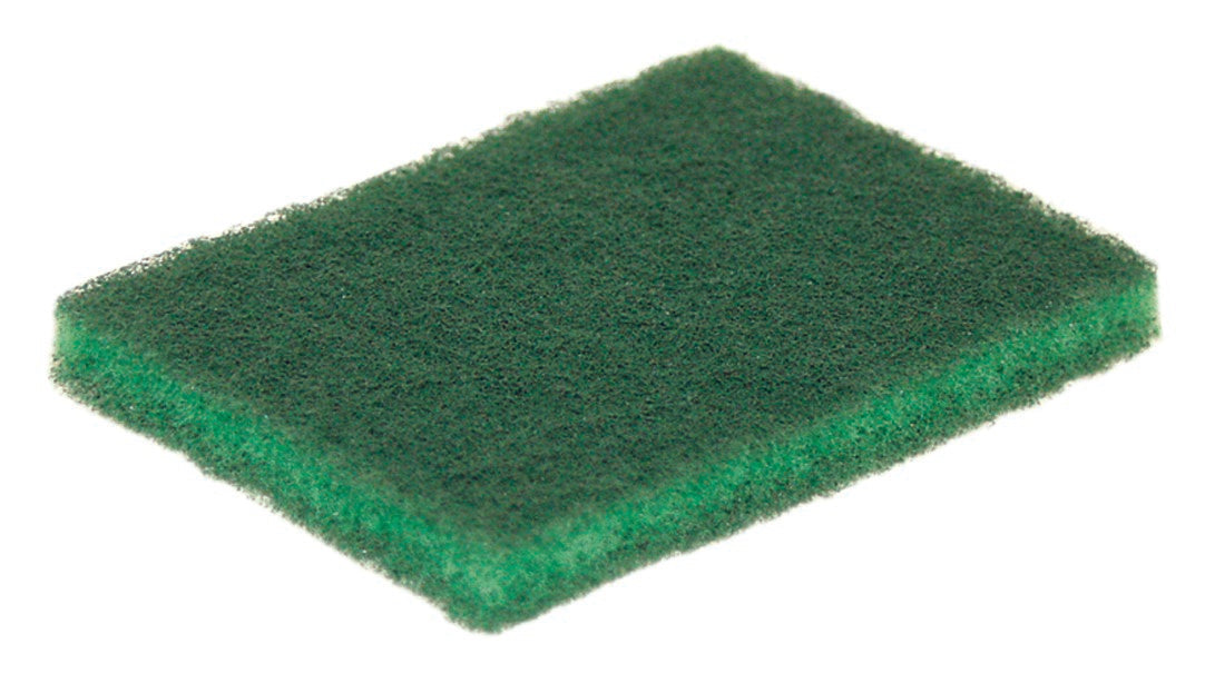 Green Medium Duty Scouring Pad 5"x5" 60 Each - 1 Per Case.