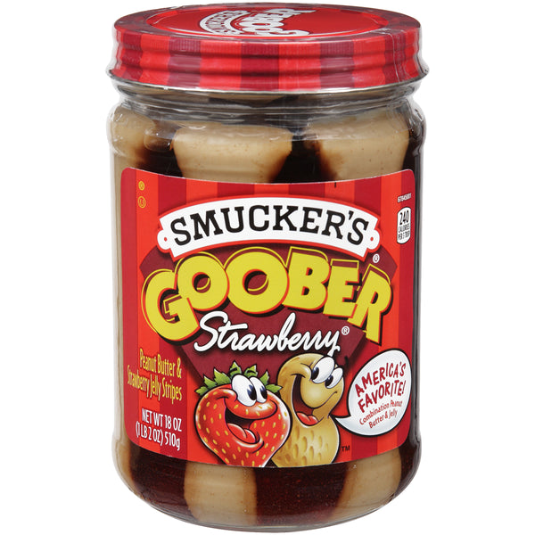 Smucker Goober Strawberry 18 Ounce Size - 12 Per Case.