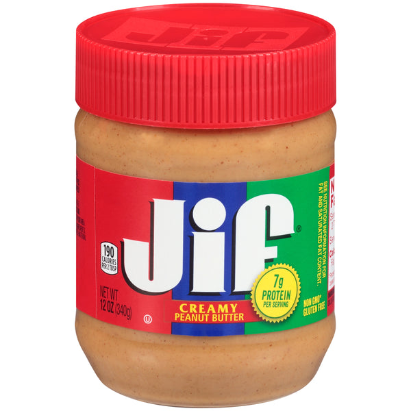 Creamy Peanut Butter 12 Ounce Size - 12 Per Case.