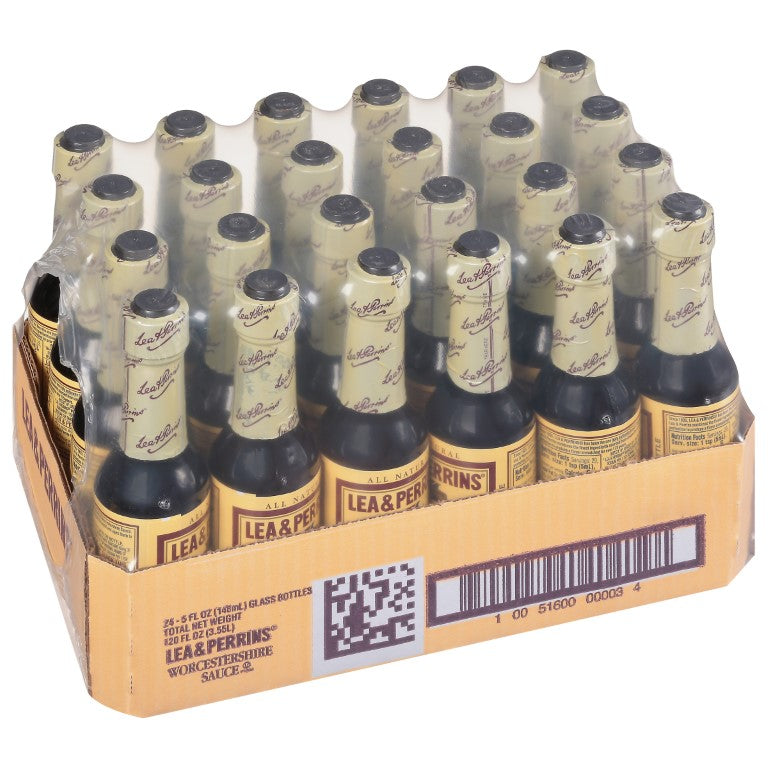 Lea & Perrins The Original Worcestershire Sauce, 5 Fluid Ounce - 24 Per Case.