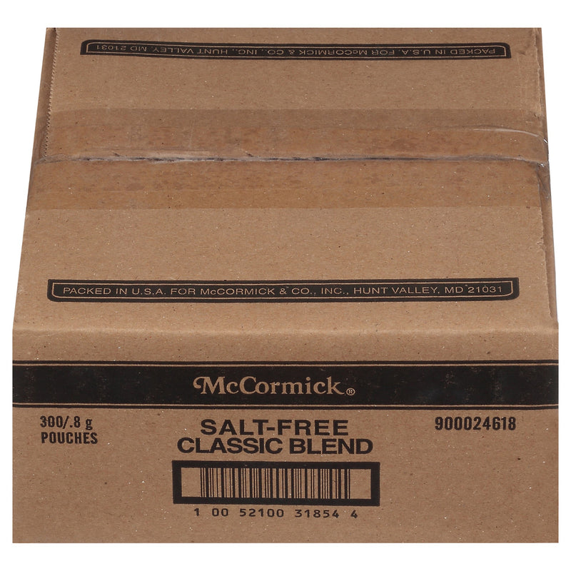 Mccormick Classic Blend, Salt-Free - 300 pack, 0.8 g pouches