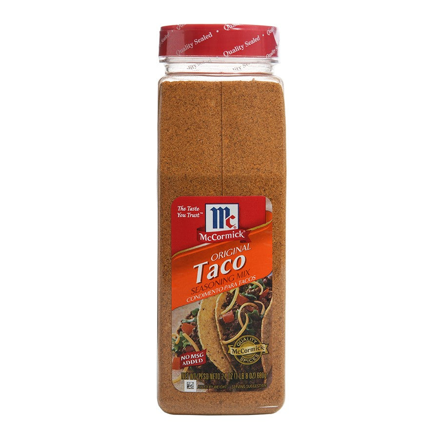 Mccormick Culinary Taco Seasoning 24 Ounce Size - 6 Per Case.