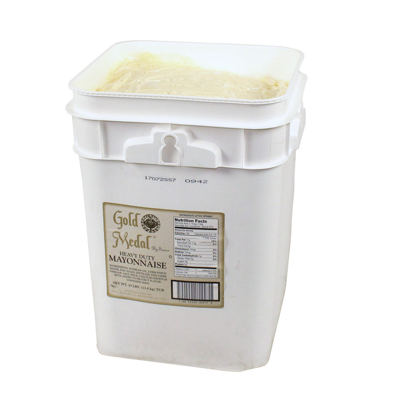 Gold Medal Heavy Duty Mayonnaise Tub 30 Pound Each - 1 Per Case.