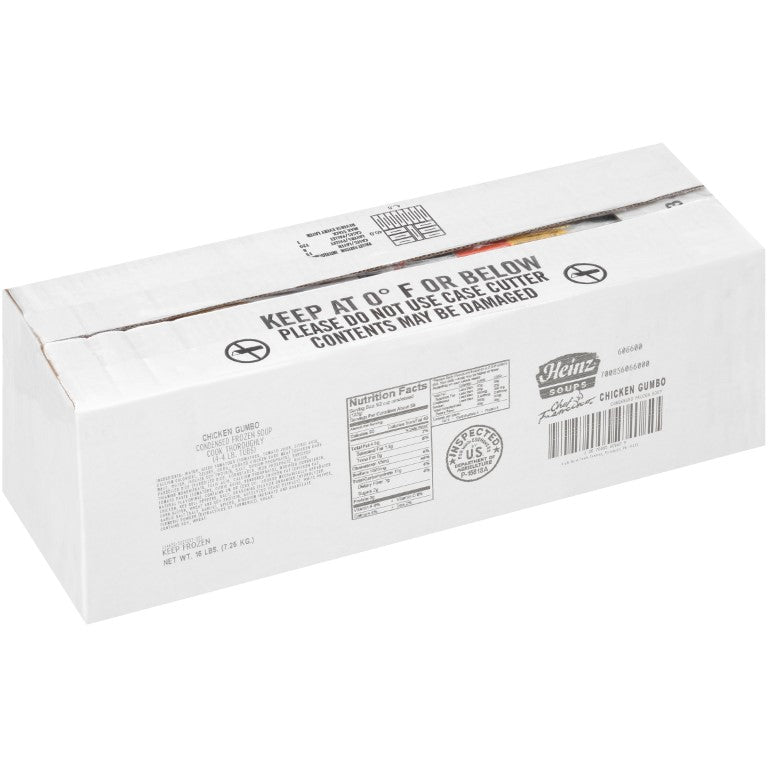 HEINZ CHEF FRANCISCO Chicken Gumbo Soup 4 lb. Tub 4 Per Case