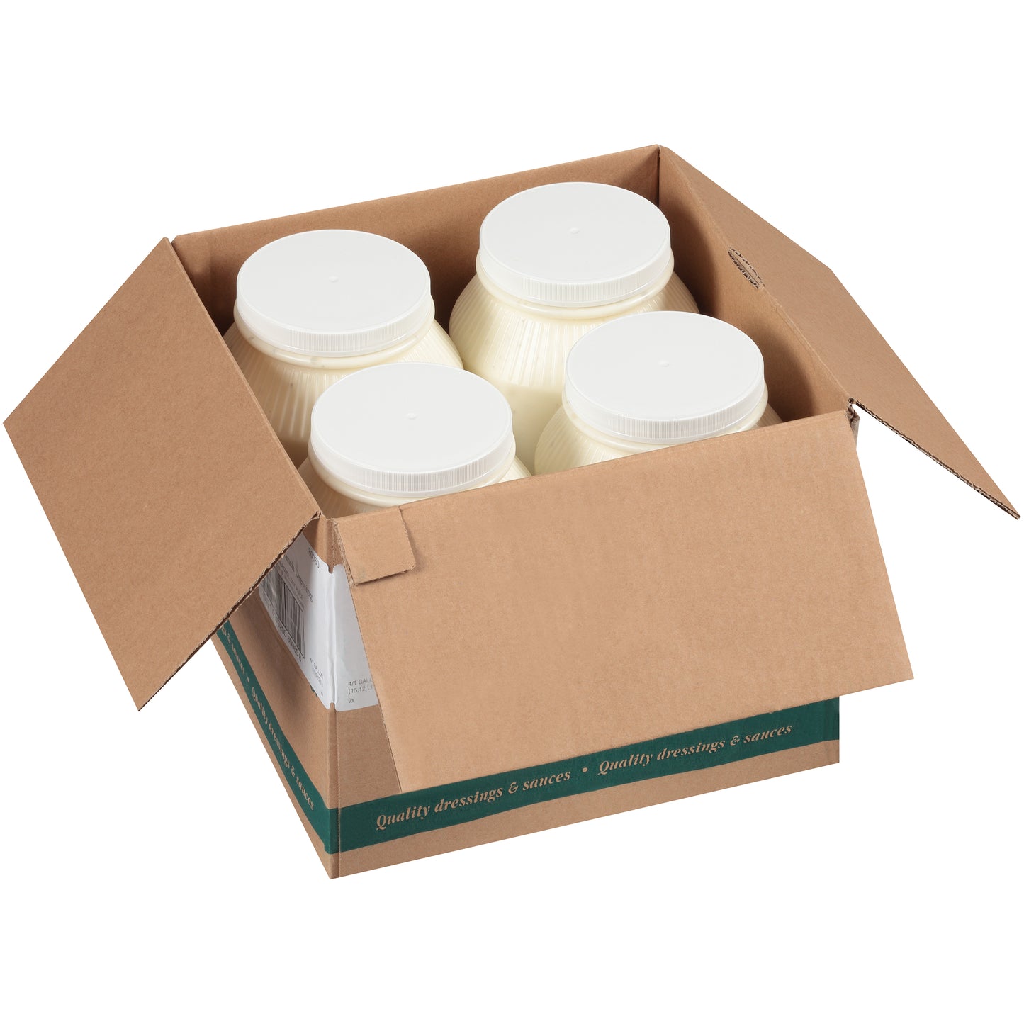 Marzetti Buttermilk Ranch Dressing Bulk 1 Gallon - 4 Per Case.