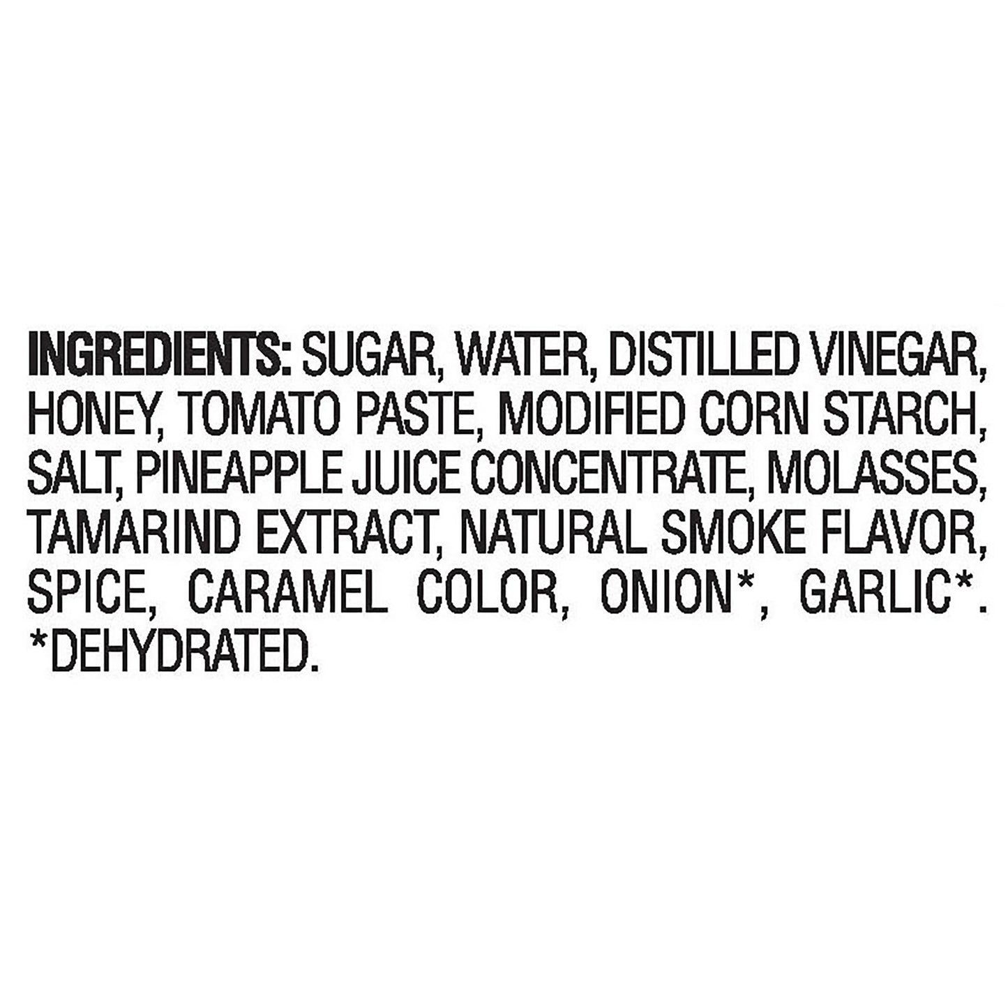 Honey Barbeque Wing Sauce 1 Gallon - 4 Per Case.