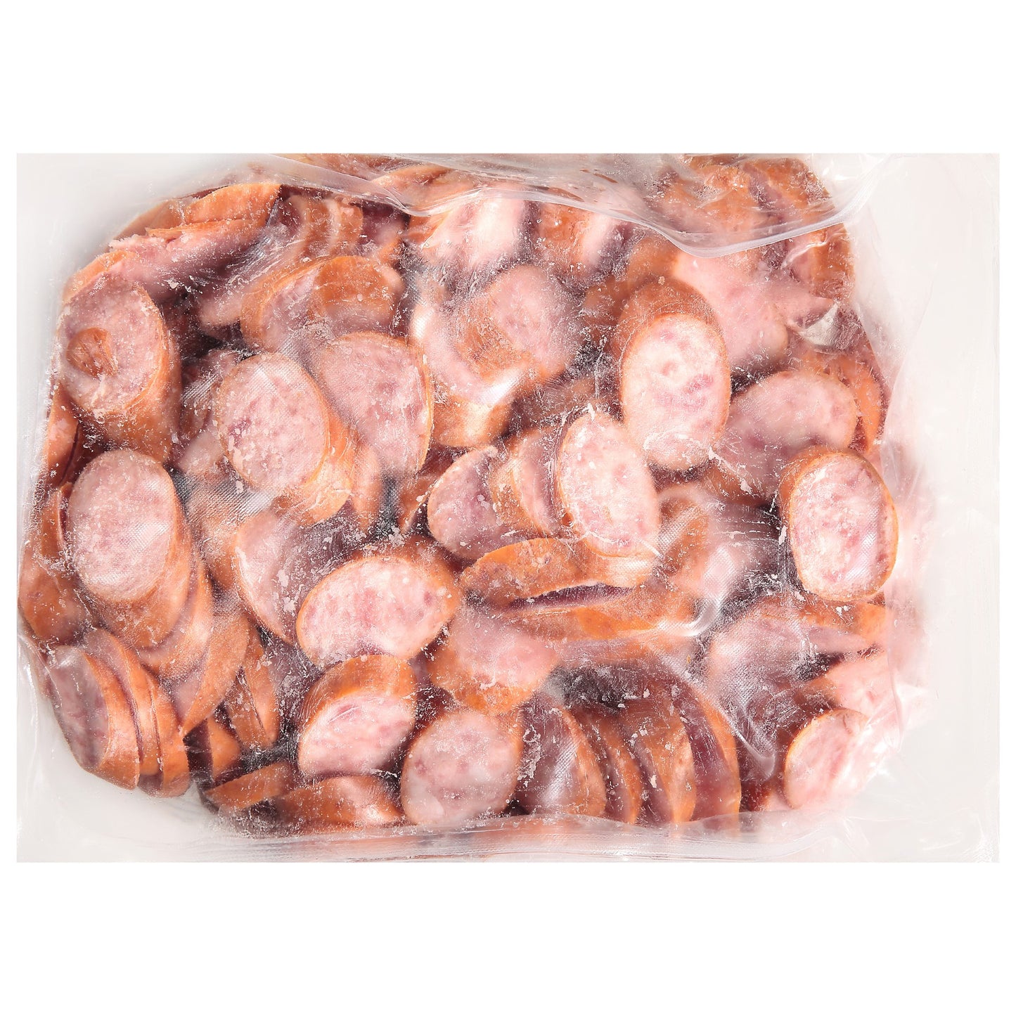 Sausage Smoked Bias Cuts 5.25 Pound Each - 2 Per Case.