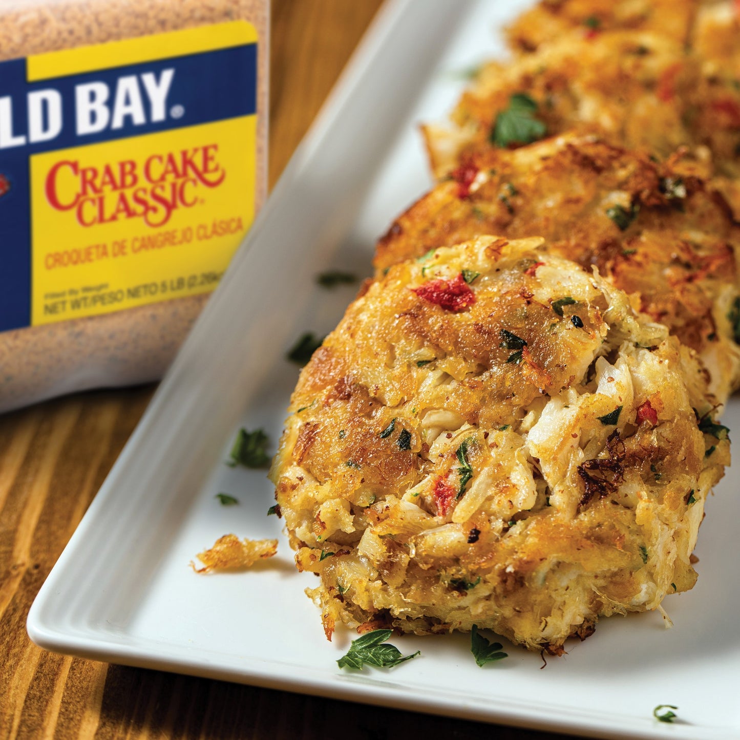 Old Bay Crab Cake Classic 5 Pound Each - 3 Per Case.