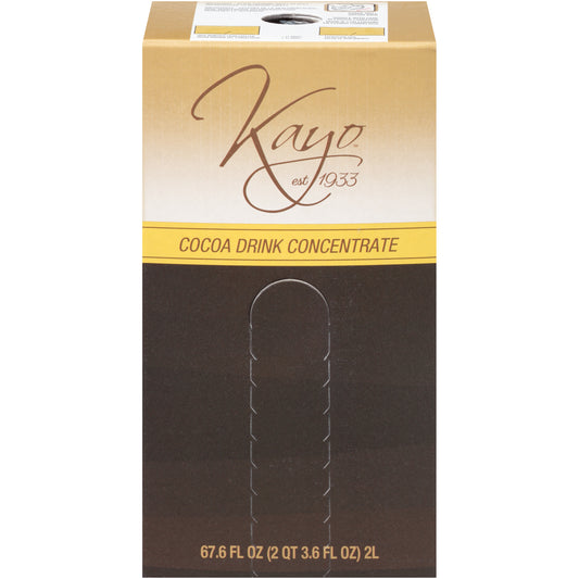 Kayo Cocoa Drink Concentrate Count 2 Liter - 4 Per Case.