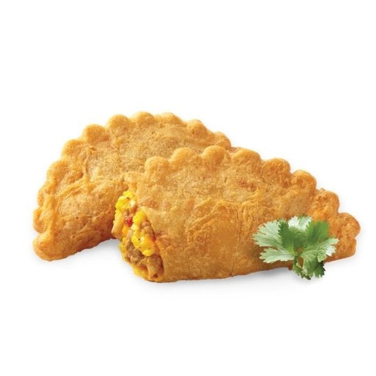 El Monterey Empanada Egg Sausage Cheese Potato Sleeveless, 3 Ounces, 8 per box - 24 Per Case.