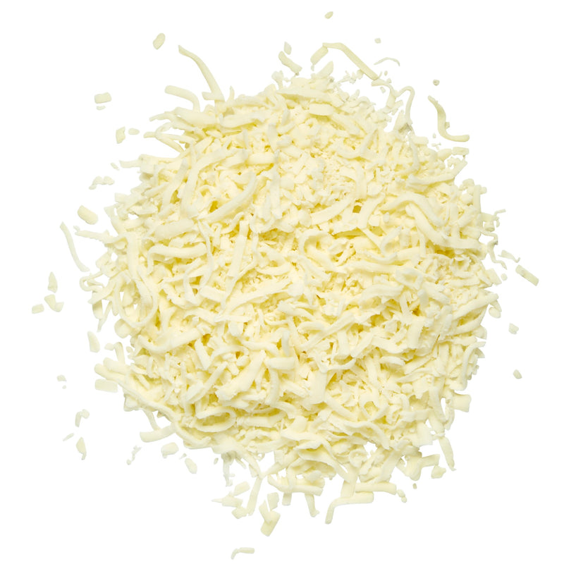 Bongards Cheese Low Moisture Part Skim Mozzarella Feather Shred 5 Pound Each - 4 Per Case.