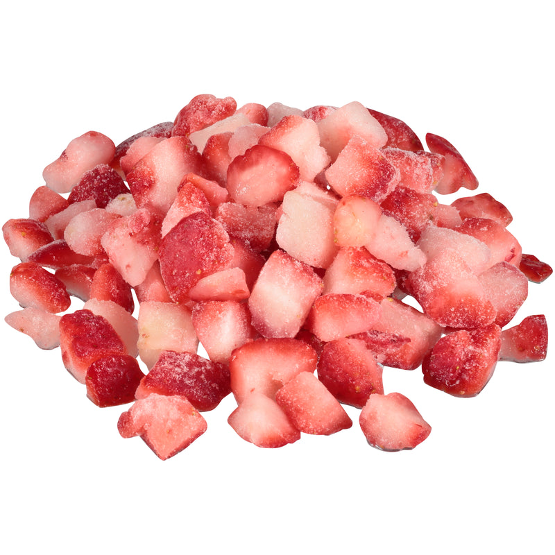 Strawberry Diced 2" 30 Pound Each - 1 Per Case.