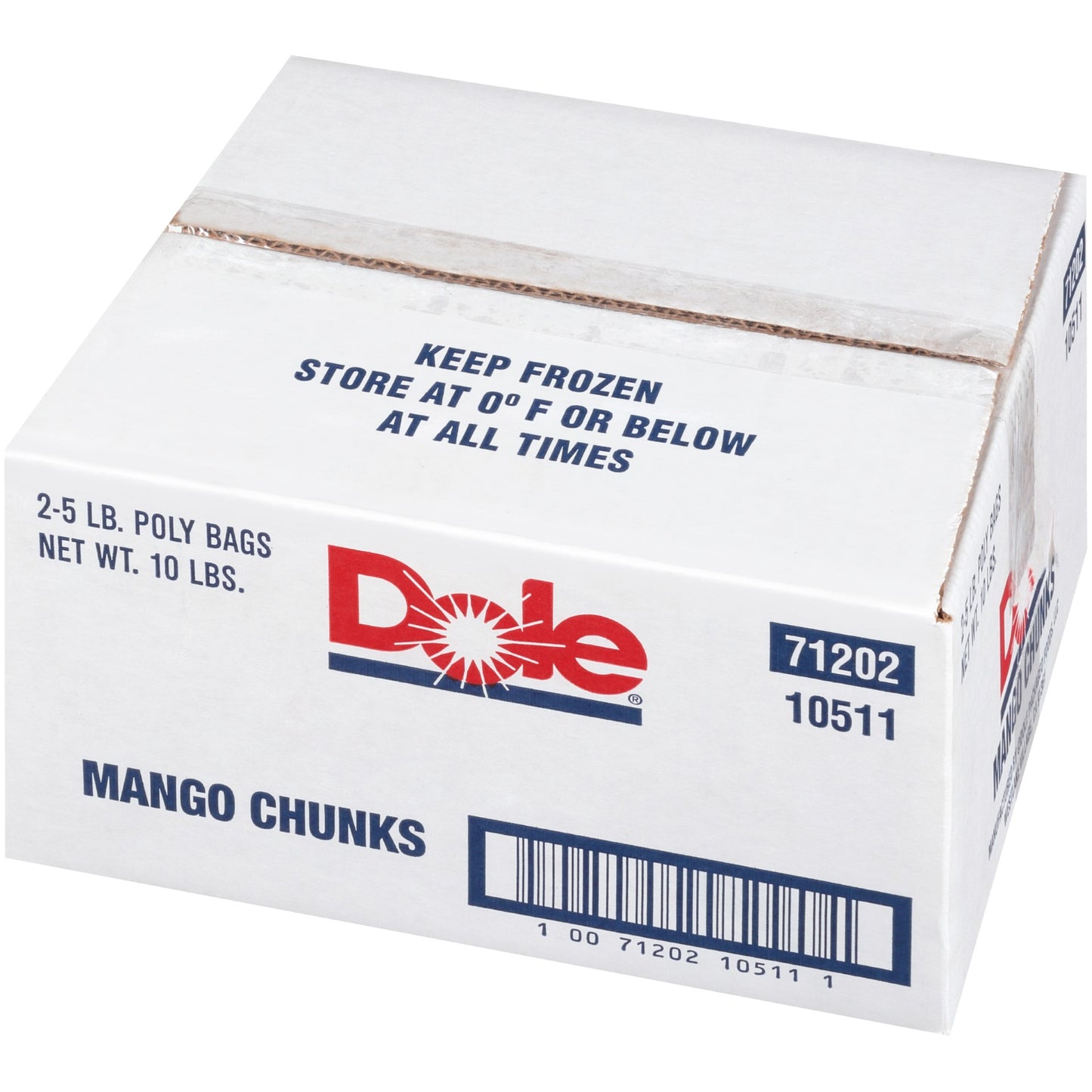 Mango Chunks Dole 5 Pound Each - 2 Per Case.