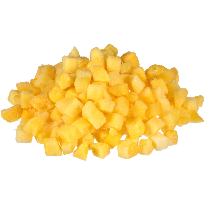 Mango Cubes Dole IQF 8" 5 Pound Each - 2 Per Case.