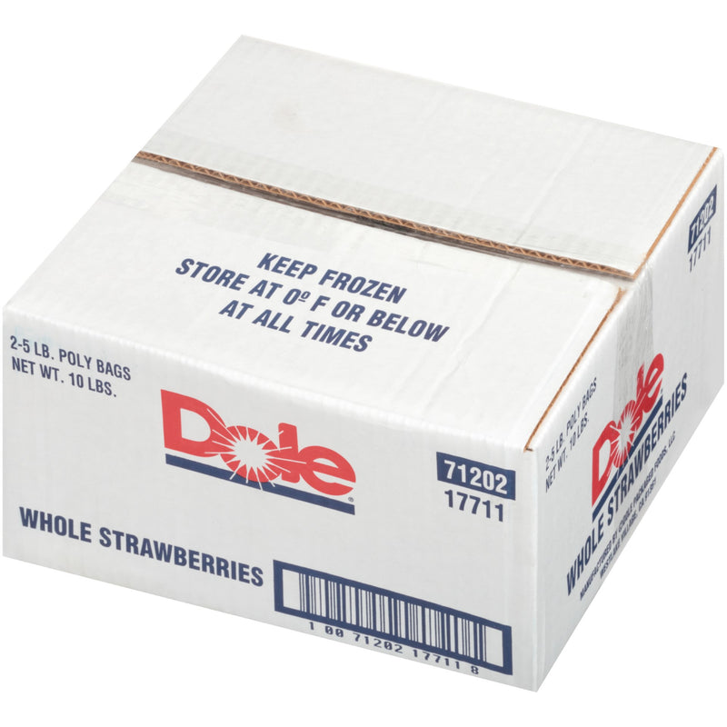 Straw Wh IQF Dole 5 Pound Each - 2 Per Case.