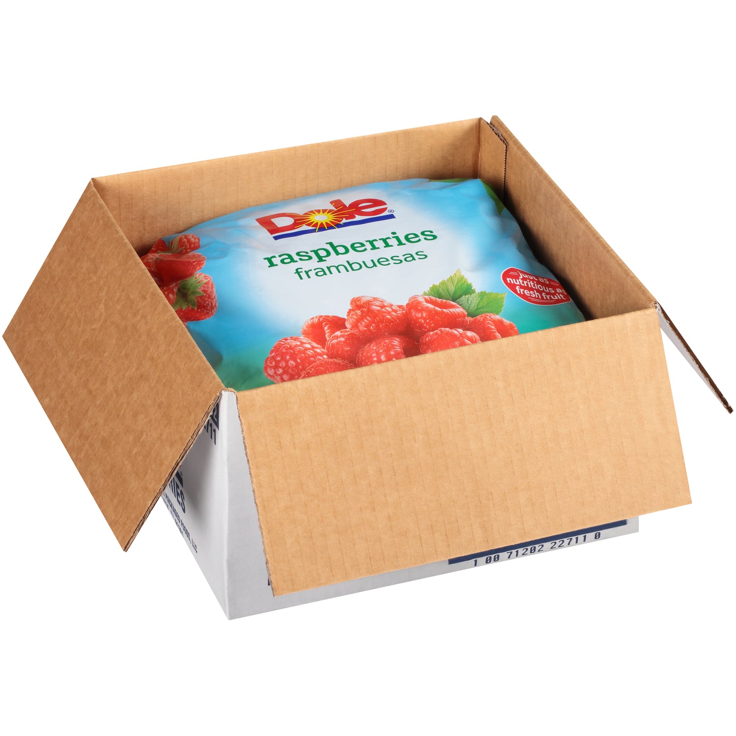 Raspberry Wh IQF 5 Pound Each - 2 Per Case.