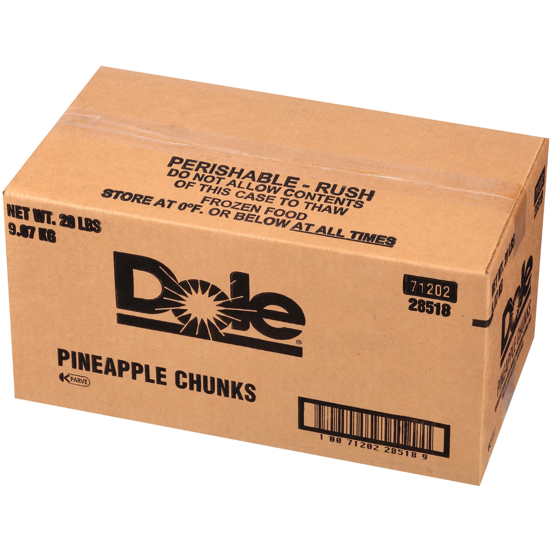 Pineapple Chk Mg IQF 20 Pound Each - 1 Per Case.