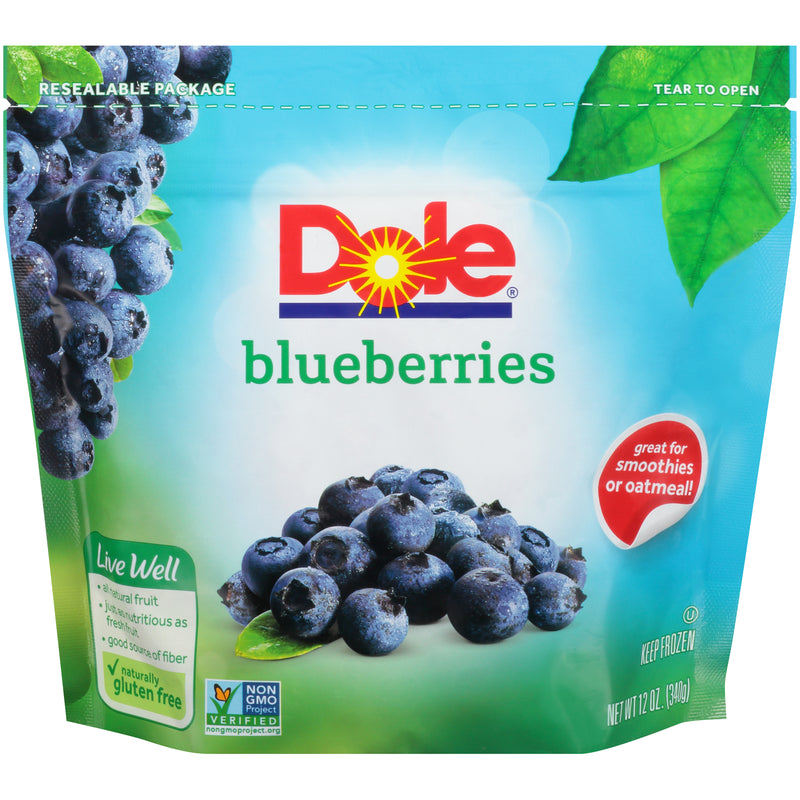 Blueberries IQF Sub 12 Ounce Size - 8 Per Case.