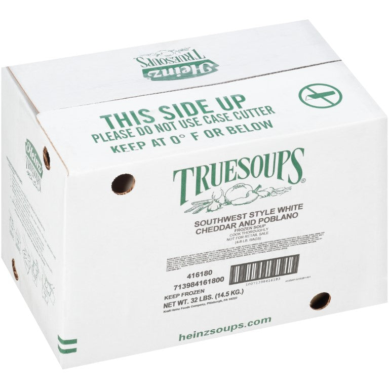 HEINZ TRUESOUPS Southwest White Cheddar & Poblano Soup 8 lb. Bag 4 Per Case