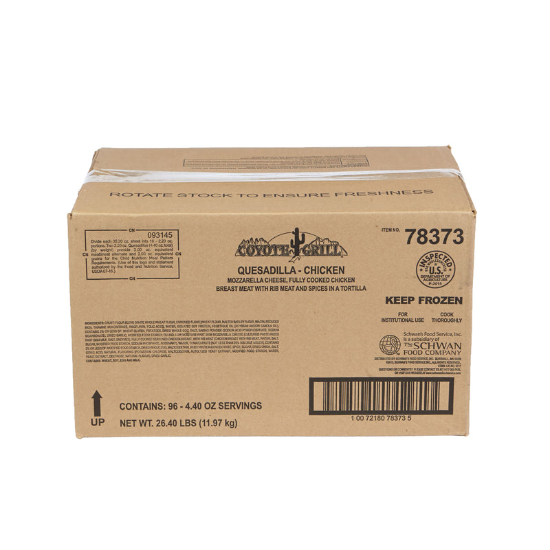 Sfs Coyote Grill Ques Wg Chicken S96 Each - 1 Per Case.