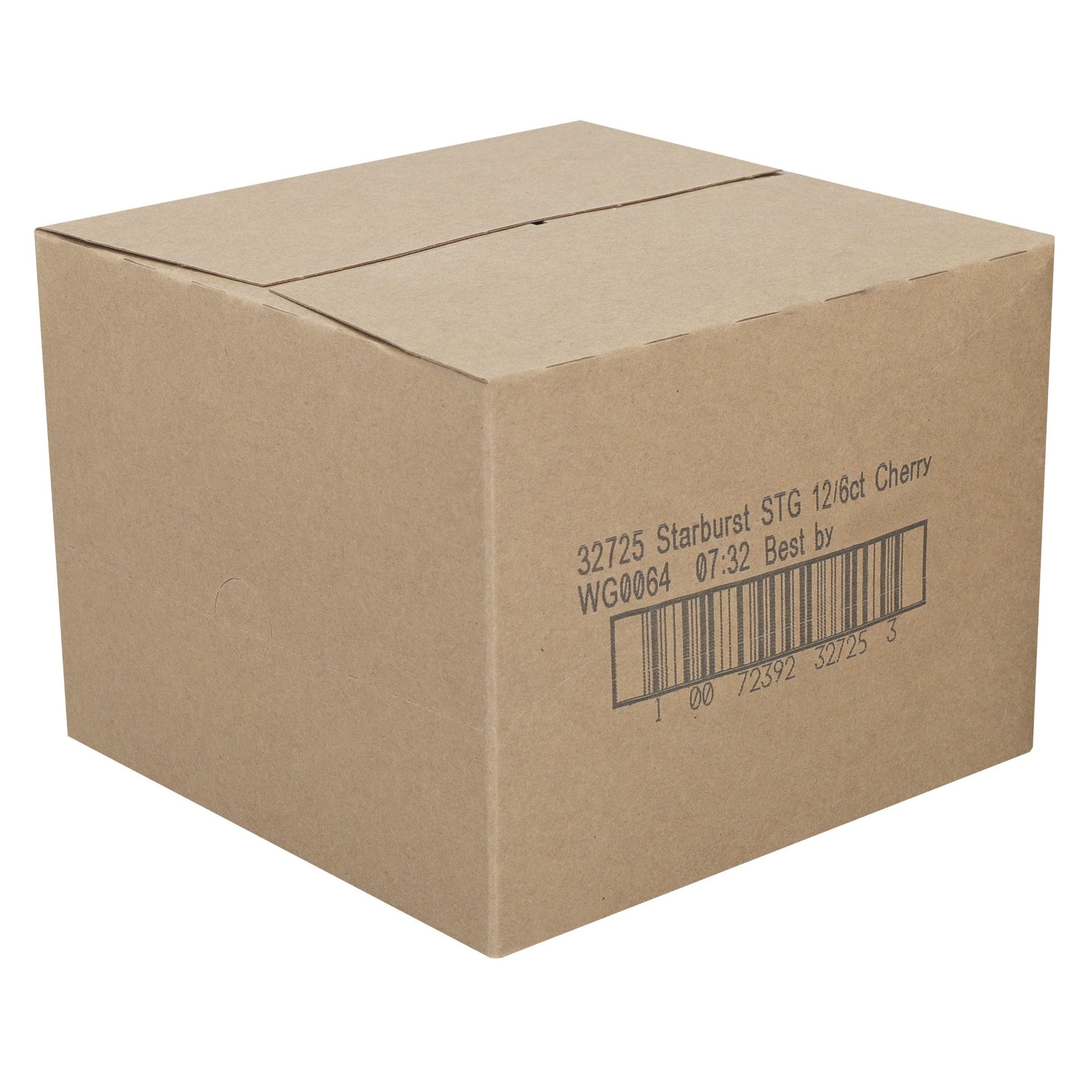 Starburst Cherry Sugar Free Drink Mix Singles 6 Count Packs - 12 Per Case.