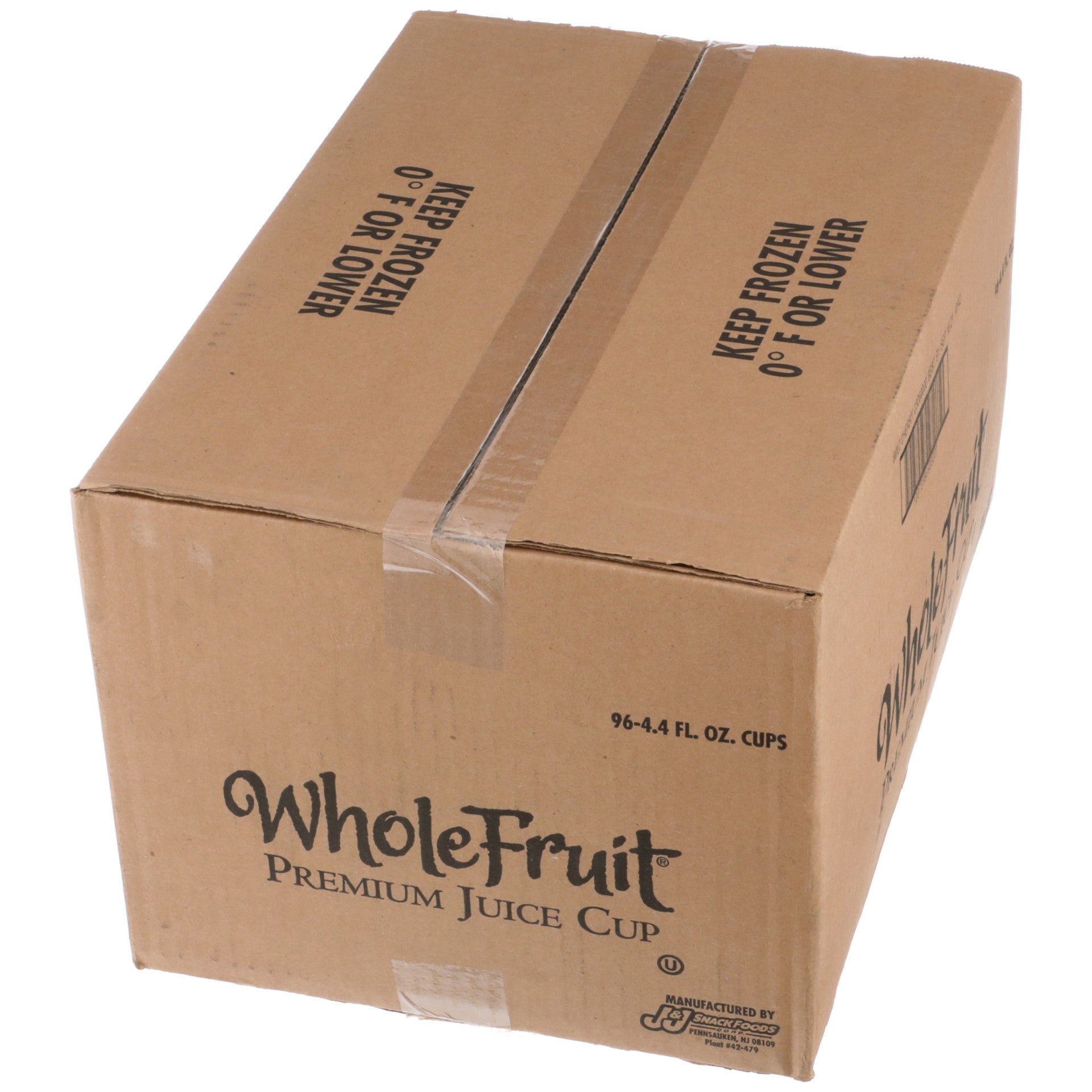 Whole Fruit 100% Juice Wild Cherry Premium Juice Bar 4.4 Fluid Ounce - 96 Per Case.
