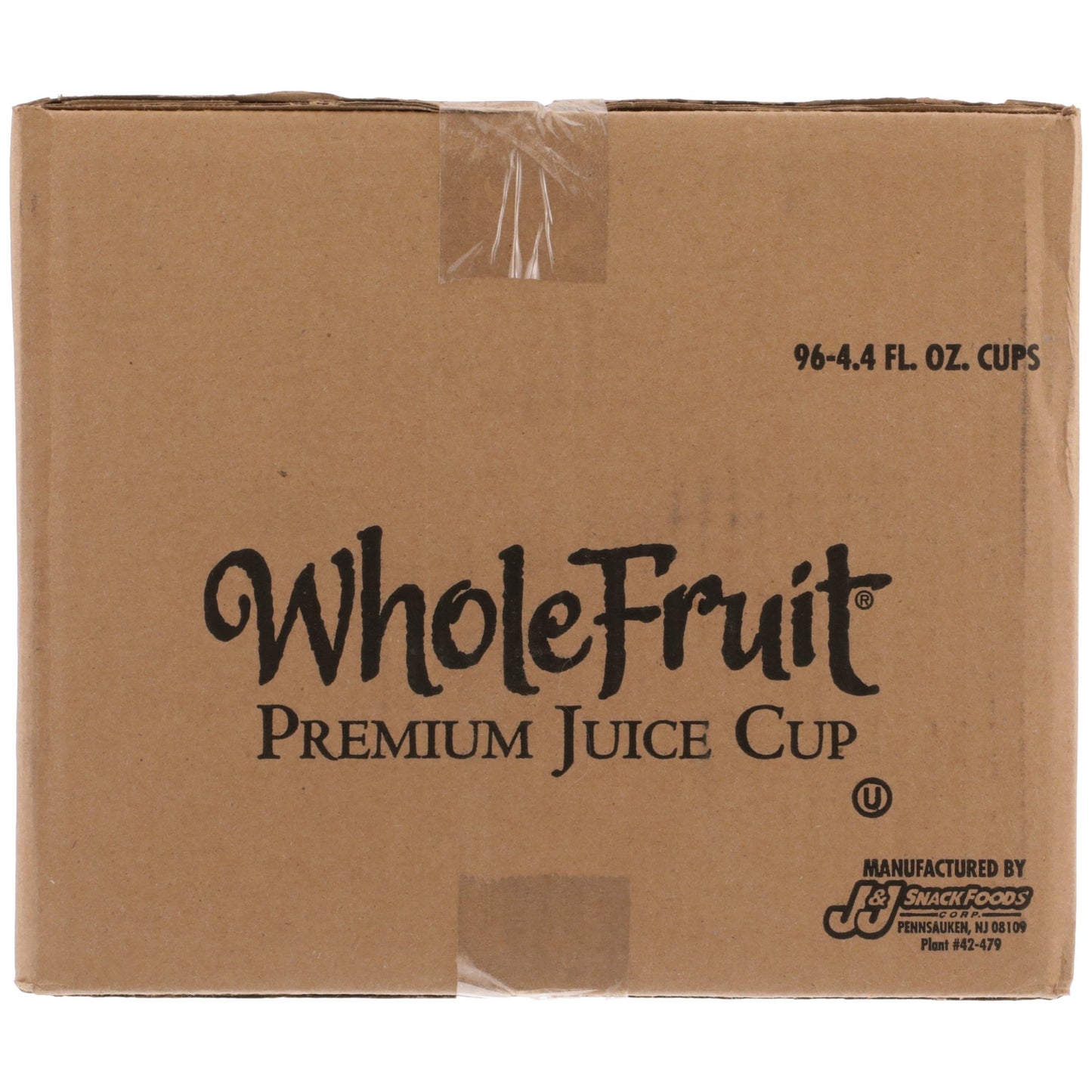 Whole Fruit 100% Juice Strawberry Pomegranate Premium Juice Bar 4.4 Ounce Size - 96 Per Case.