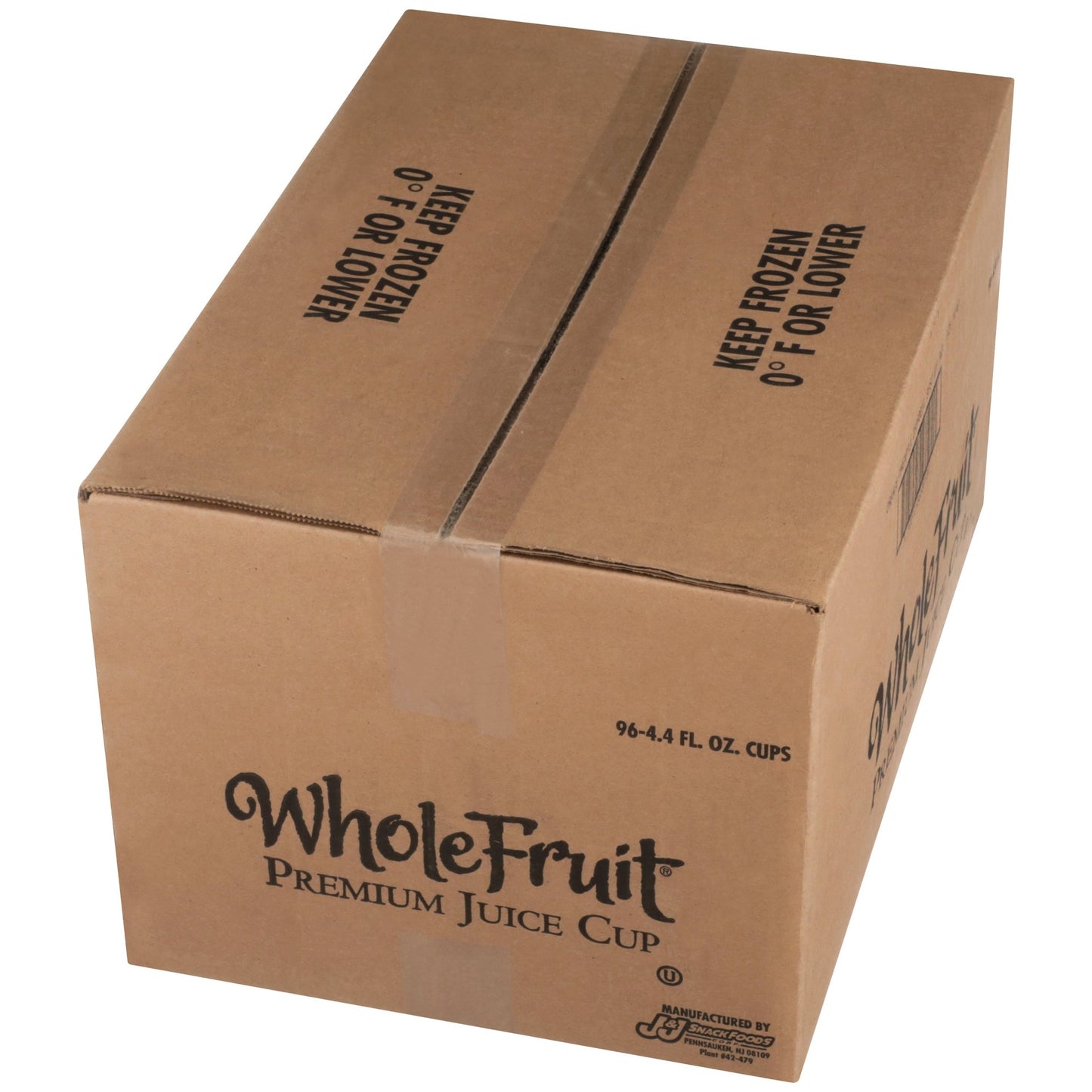 Whole Fruit 100% Juice Orange Pineapple Premium Juice Bar 4.4 Ounce Size - 96 Per Case.