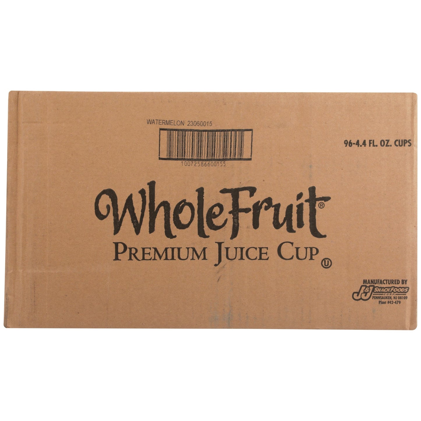 Whole Fruit 100% Juice Watermelon Premium Juice Bar 4.4 Ounce Size - 96 Per Case.