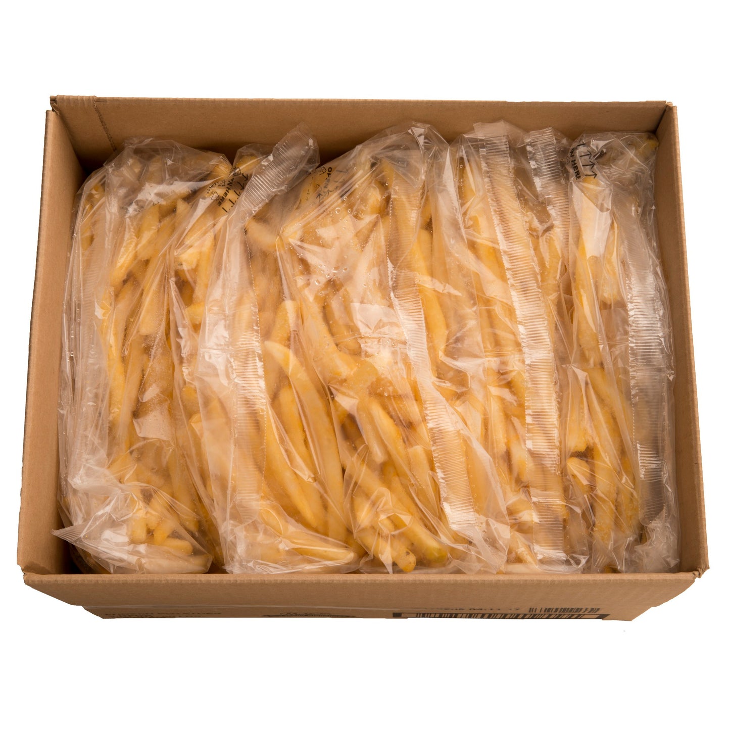 Mccain Extra Crispy Regular Fries 8" Xs 5 Pound Each - 6 Per Case.