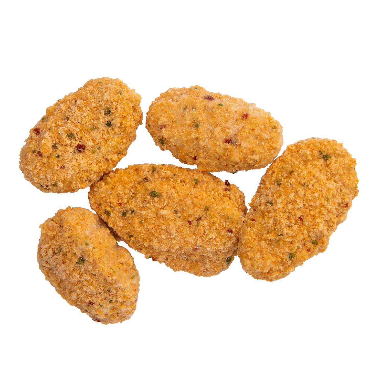 Fiesta Bold Poppers® Breaded Cream Cheese Stuffed Jalapenos Jalapenos Apanados Relleno 4 Pound Each - 2 Per Case.