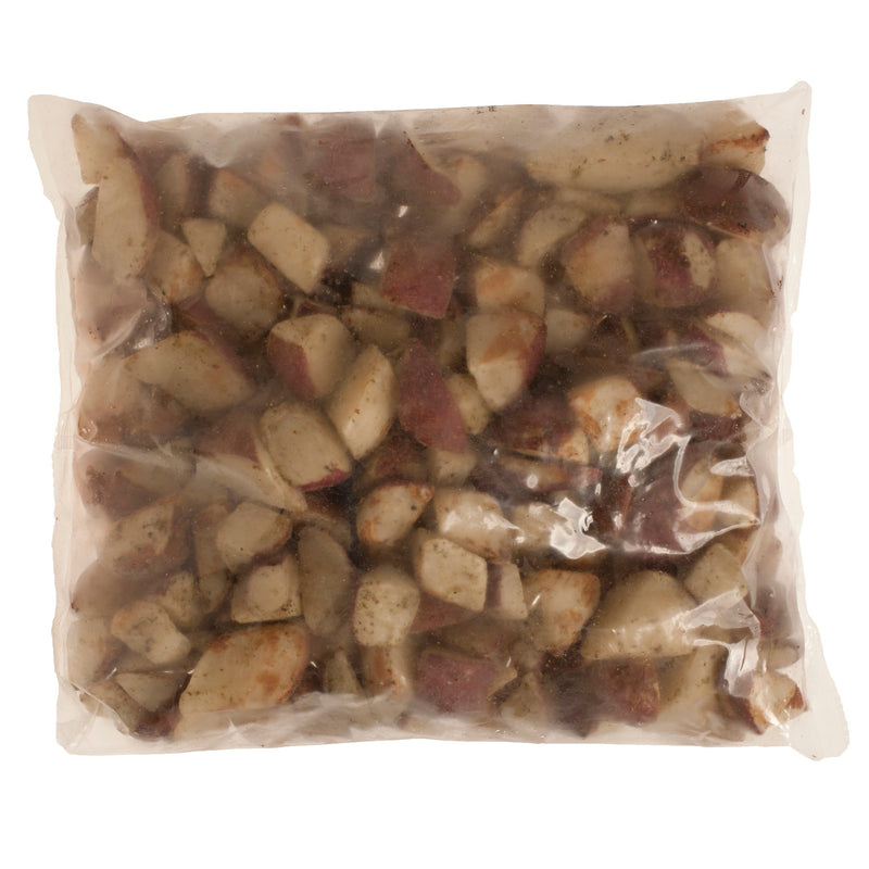 Mccain Farmer's Kitchen Chopped Roasted Redskin Potatoes W Rosemary & Garlic 4 Pound Each - 16 Per Case.