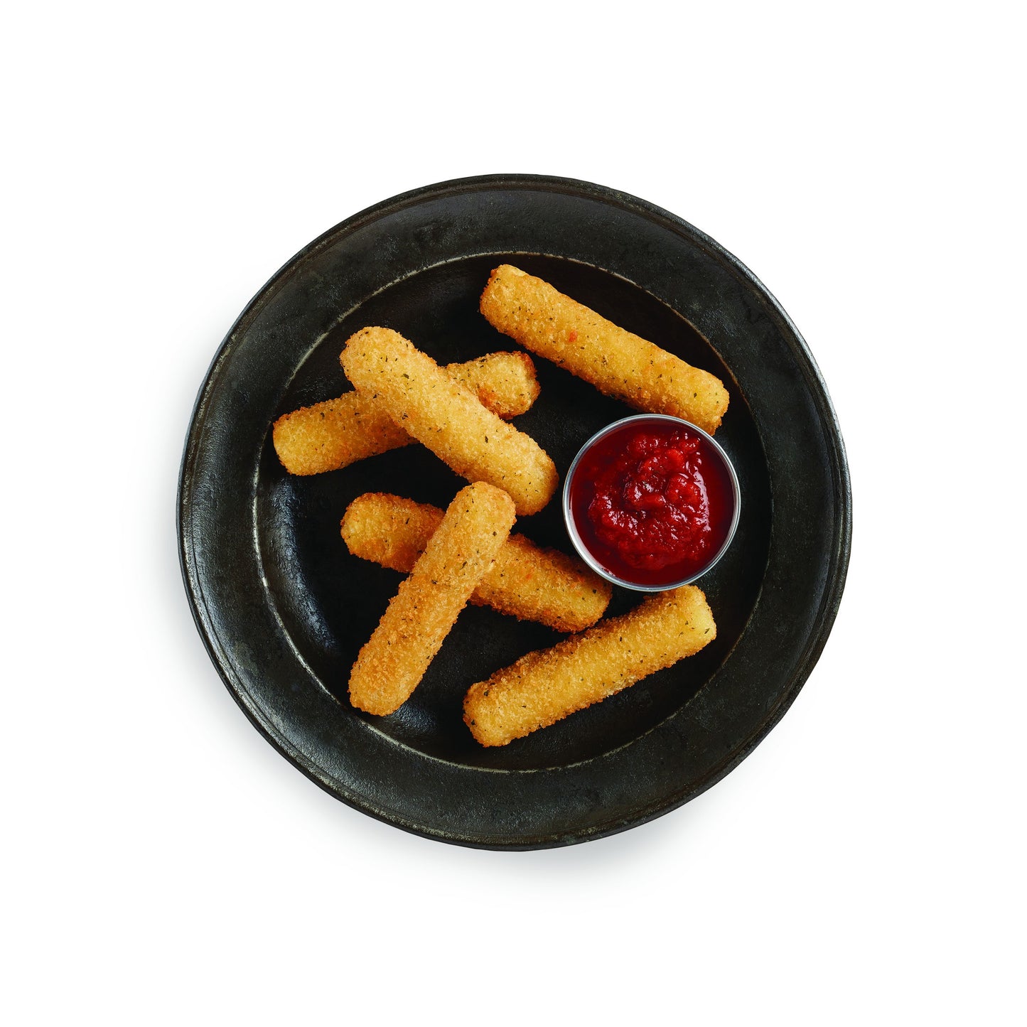 Italian Breaded Mozzarella Sticks 4 Pound Each - 6 Per Case.